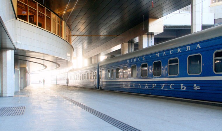 Поезд Минск - Москва «Беларусь»