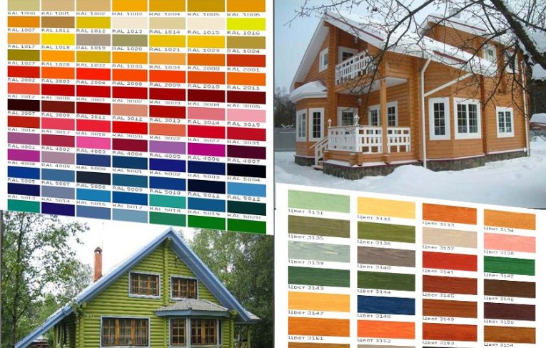 В какой цвет покрасить дом на даче?