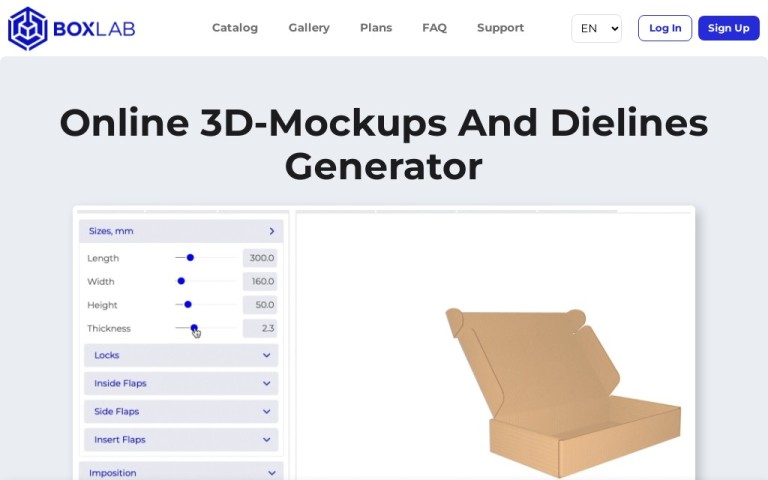 Boxlab - 3D макеты онлайн