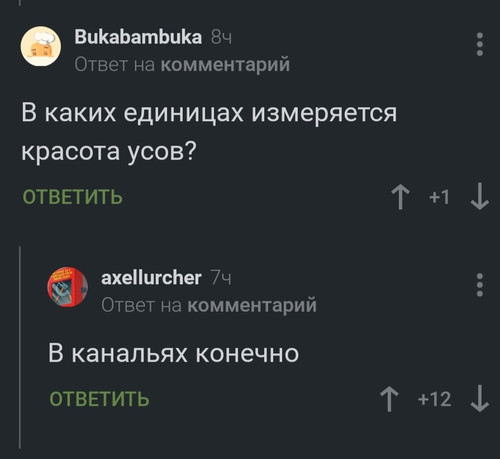 Красота усов