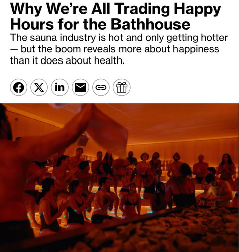 Зумеры меняют бары на бани