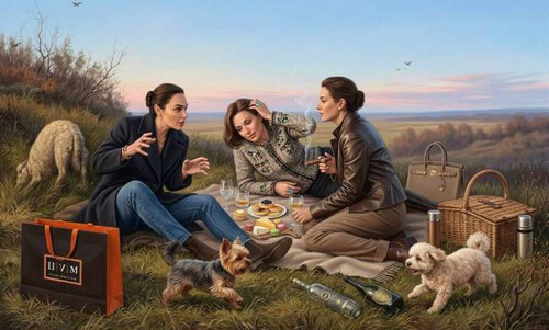 Охотницы на привале