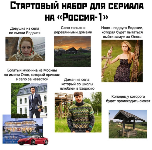 Стартовый набор для сериала